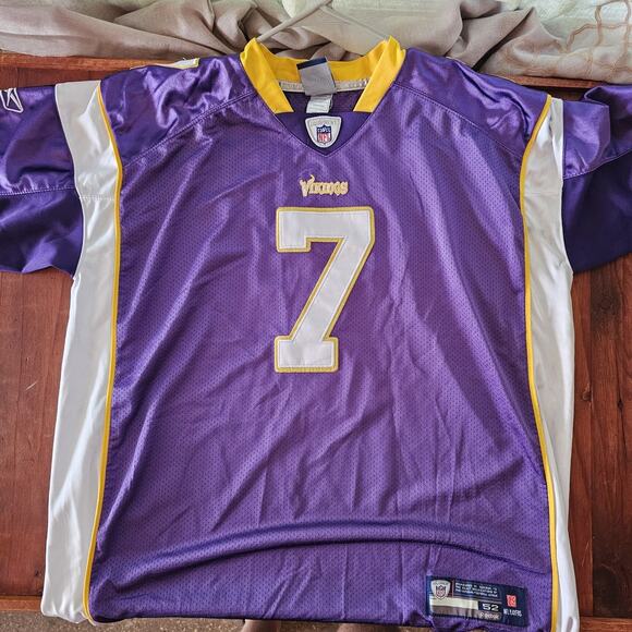 Vintage Christian Ponder Stitched Minnesota Vikings NFL Football Jersey 52 XL 2X - Picture 4 of 7